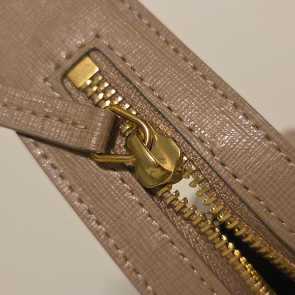 Mansur Gavriel Small Zip Shoulder Tote – Light Beige - Picture 11 of 12